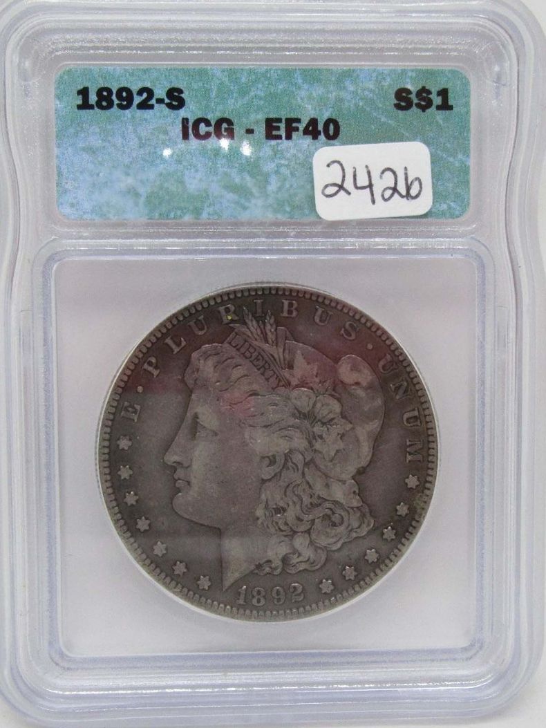 1892-S-Morgan-Graded-EF40-By-ICG---What-Do-You-Think?